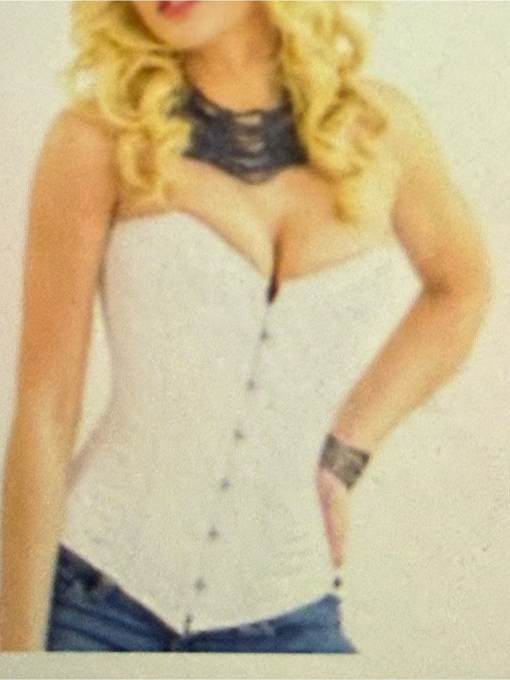 NWOT Maiden Corset Steel Boned Waist Training Tightlacing - never worn